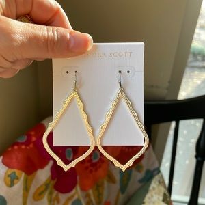 Kendra Scott gold earrings